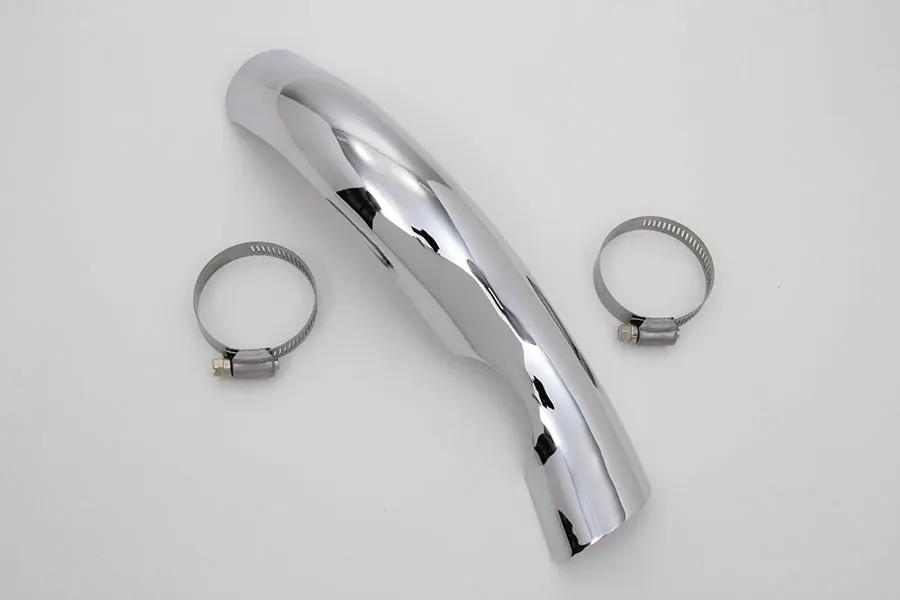 V-Twin 76032 Rear Chrome Heat Shield for Harley Davidson FL Models by V-Twin