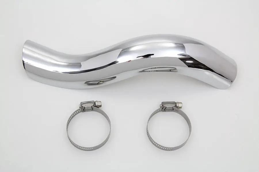 V-Twin 76032 Rear Chrome Heat Shield for Harley Davidson FL Models by V-Twin