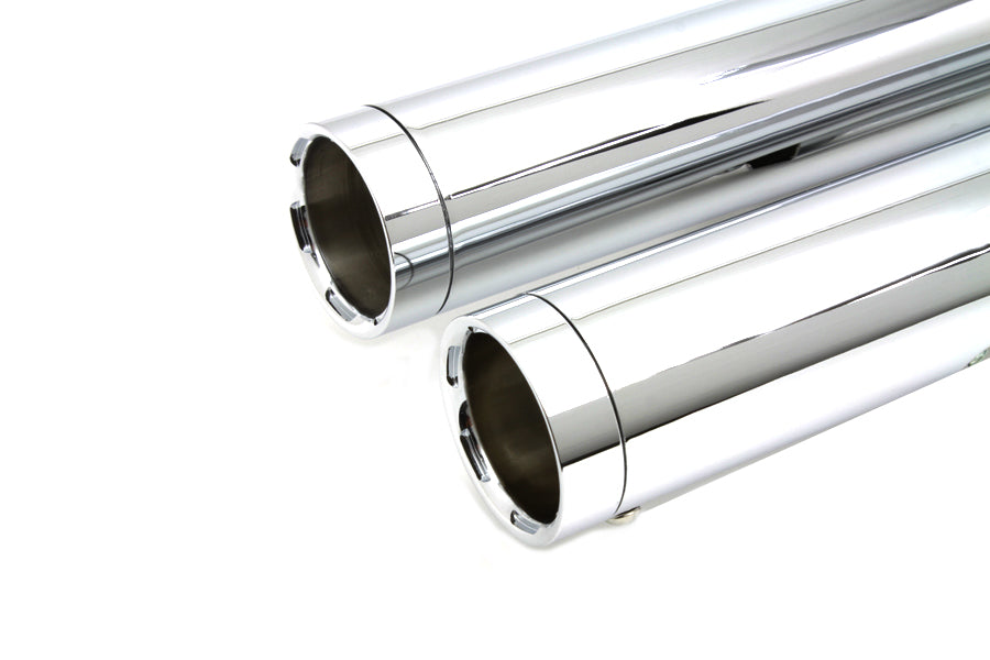 Wyatt Gatling Maxx Shot Exhaust Drag Pipe Set for Harley FXST and FLST Models