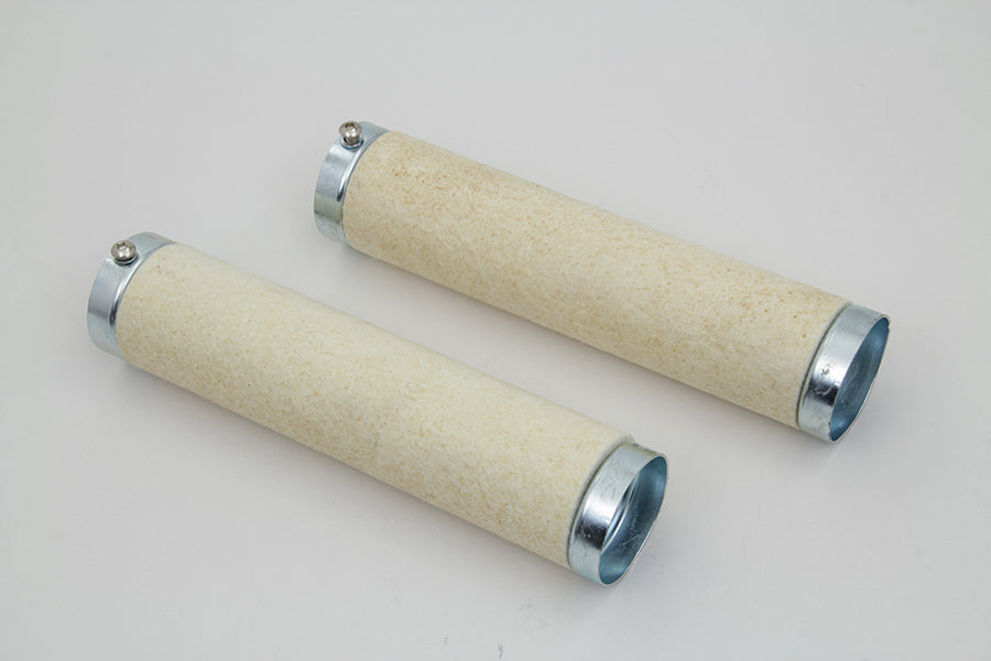 V-Twin 2-3/8 Inch Exhaust Baffle Set - Fits 2-1/2 Inch Muffler Tips