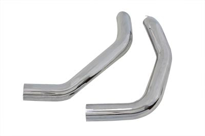 V-Twin Drag Exhaust Pipe Heat Shield Set for Harley Davidson XL (2004-2013)