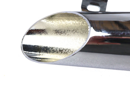 V-Twin 30-0385 Exhaust Drag Pipe Set Side Slash Style for Harley Davidson XL Models