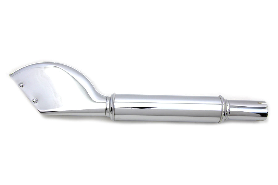 Wyatt Gatling 24 Inch Flash Gordon Fishtail Muffler - 2-1/2 Inch Body Diameter, Non-Highway Use