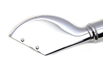 Wyatt Gatling 24 Inch Flash Gordon Fishtail Muffler - 2-1/2 Inch Body Diameter, Non-Highway Use