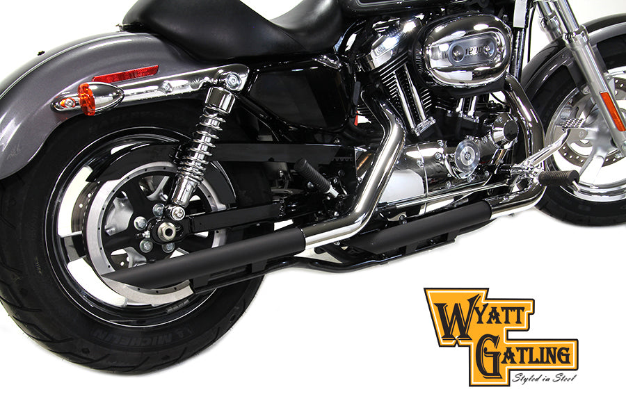 Wyatt Gatling Exhaust Pipe Extension Set for Harley Davidson XLH (2014-2023)