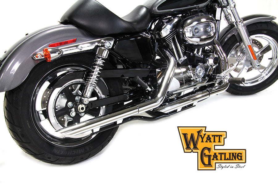 Wyatt Gatling Exhaust Pipe Extension Set for Harley Davidson XLH (2014-2023)