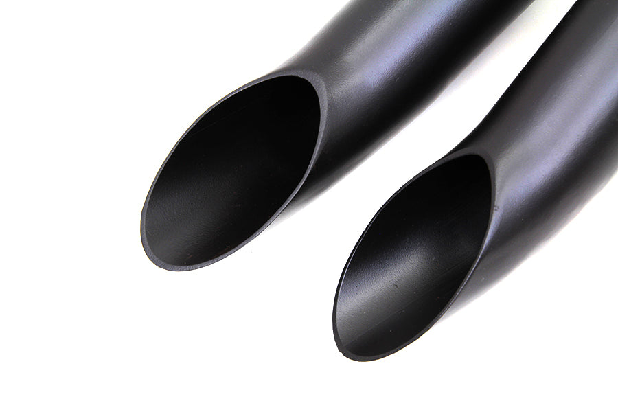 V-Twin Wyatt Gatling Down Draft Exhaust Header Set for Harley Davidson FX 1986-1995