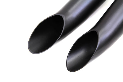 V-Twin Wyatt Gatling Down Draft Exhaust Header Set for Harley Davidson FX 1986-1995