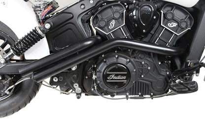V-Twin Indian Scout Drag Pipe Set Black for Harley Davidson Scout (2015-2024)