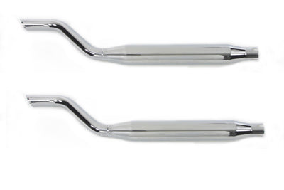 V-Twin Upsweep Muffler Kit for Harley Davidson FL Models