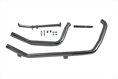 Paughco Exhaust Header Set Upsweep for Harley Davidson FXST (2000-2006)