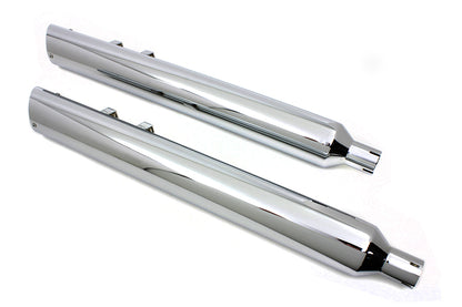 Wyatt Gatling Slash Down Muffler Set Part 80491-07 for Harley Davidson FLT Models