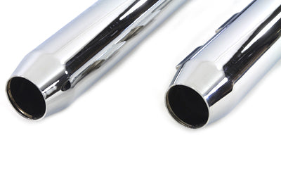 V-Twin Wyatt Gatling 28-5/8 Inch Bullet Muffler Set for Harley Davidson FLT Models