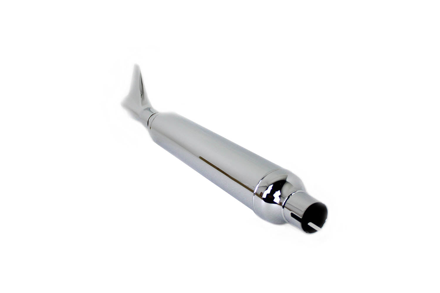 V-Twin 24 Inch Bronx Muffler Tip Set for Harley Davidson FL (1941-1950)