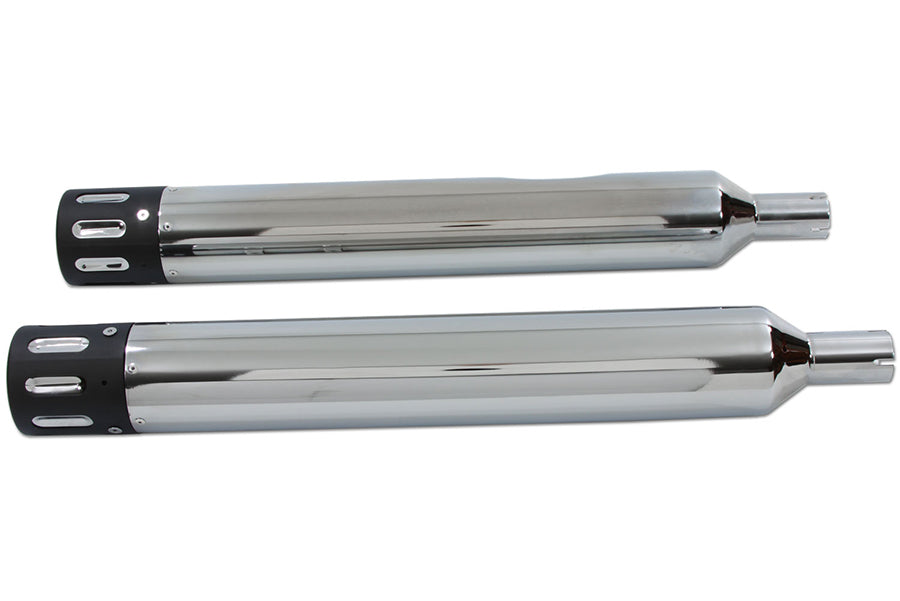 Wyatt Gatling Muffler Set with Revolver Tips for Harley Davidson FLT Models
