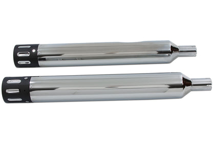 Wyatt Gatling Muffler Set with Revolver Tips for Harley Davidson FLT Models