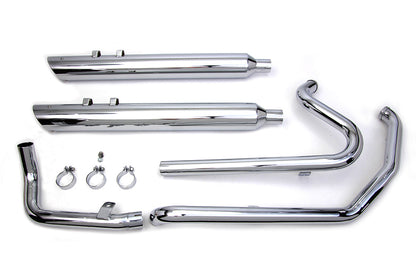 V-Twin Touring Crossover Exhaust Header System Chrome for 2009 Harley Davidson FLT