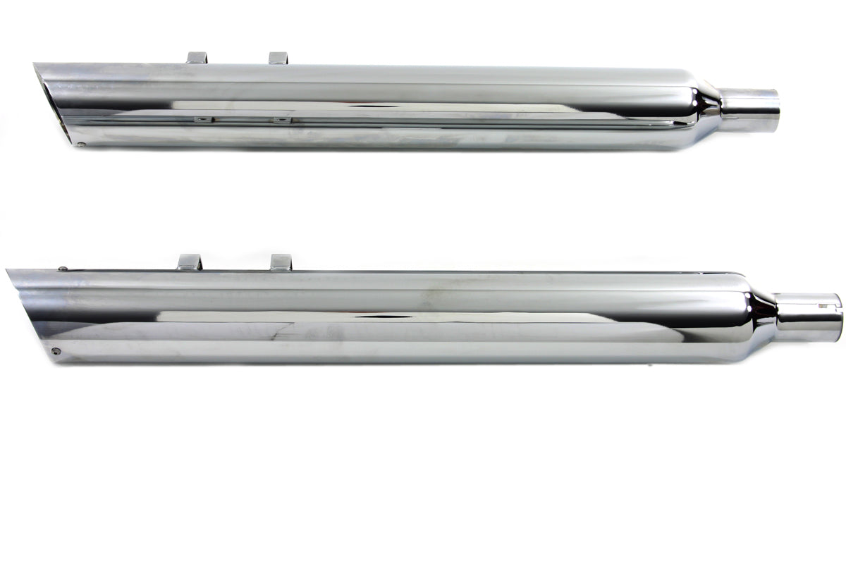 Wyatt Gatling Slash Down Muffler Set for Harley Davidson FLT (2009-2016)