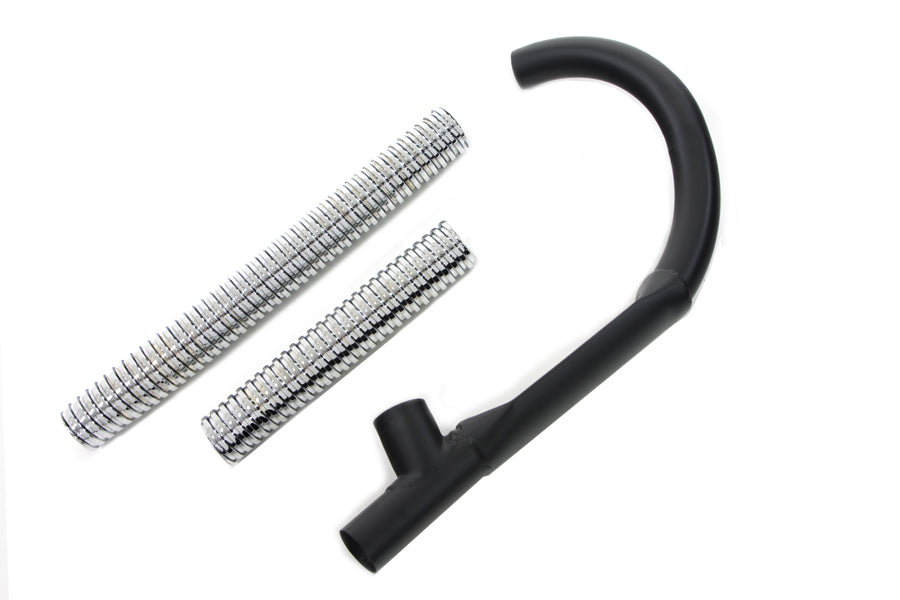 V-Twin 30-0640 45 Inch Exhaust Header Set with Flex Cover for Harley Davidson WL 1930-1939