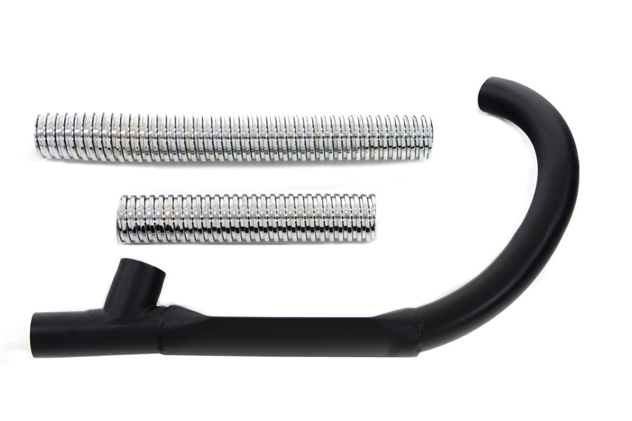 V-Twin 30-0640 45 Inch Exhaust Header Set with Flex Cover for Harley Davidson WL 1930-1939