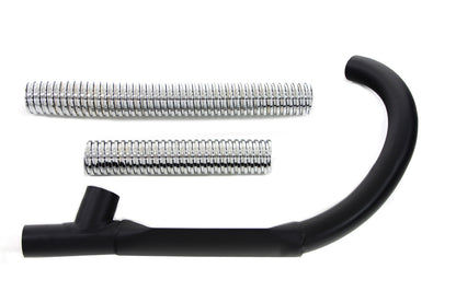 V-Twin 30-0640 45 Inch Exhaust Header Set with Flex Cover for Harley Davidson WL 1930-1939