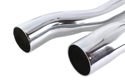 V-Twin Alphabet FX-FXE Exhaust Header Set Chrome for Harley Davidson FX (1971-1980)