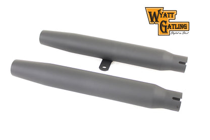 Wyatt Gatling Tapered Slip-On Muffler Set for Harley Davidson XL Models