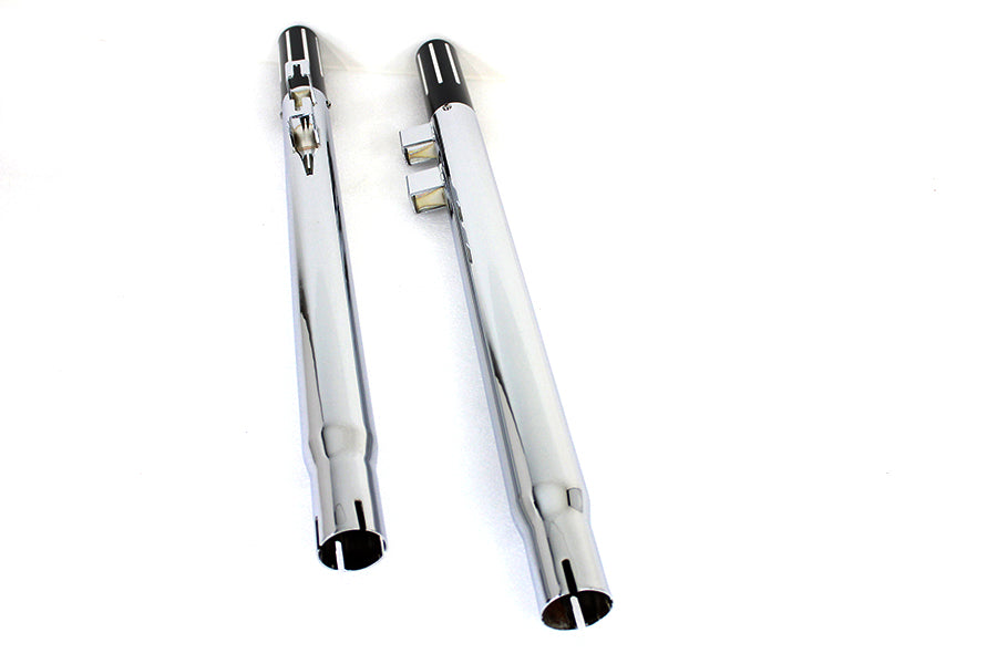V-Twin FLT Shotgun Tail Pipe Extension Set for Harley Davidson FLT Models (1995-2004)