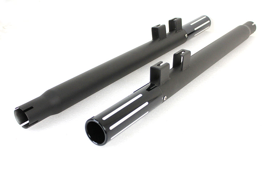 V-Twin FLT Shotgun Tail Pipe Extension Set for Harley Davidson FLT (Part #1773)
