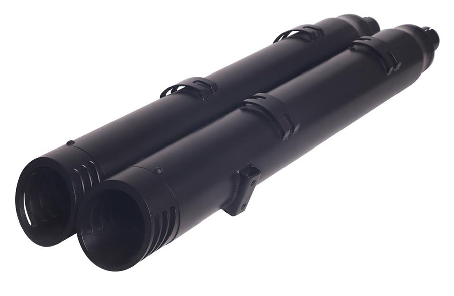 V-Twin Indian Slip On Muffler Set Black for Harley Davidson Chief (2014-2020)