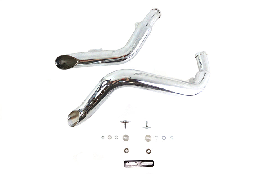 Wyatt Gatling LAF Exhaust Header Set for Harley Davidson FXST (2006-2015)
