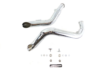 Wyatt Gatling LAF Exhaust Header Set for Harley Davidson FXST (2006-2015)