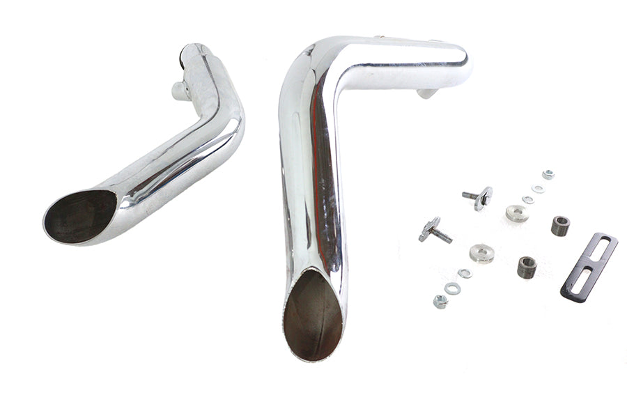 Wyatt Gatling LAF Exhaust Header Set for Harley Davidson FXST (2006-2015)