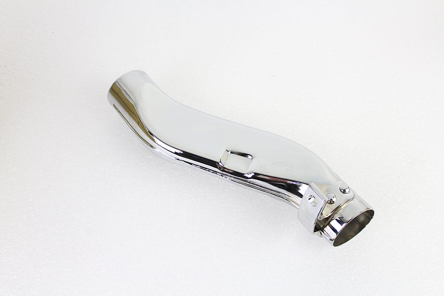 V-Twin Flat Exhaust Pipe with Tab for Harley Davidson EL Models