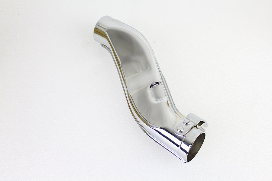 V-Twin Flat Exhaust Pipe with Tab for Harley Davidson EL Models