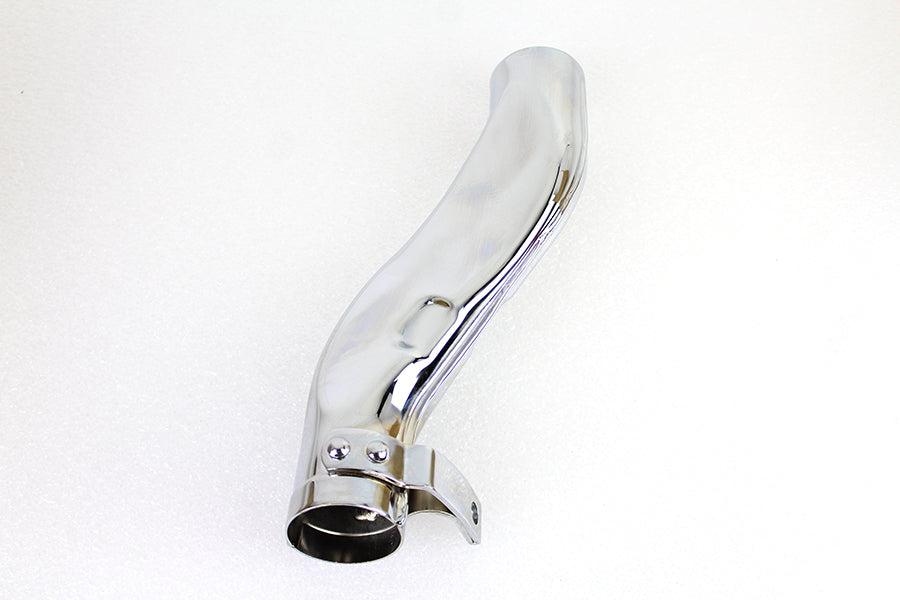 V-Twin Flat Exhaust Pipe with Tab for Harley Davidson EL Models