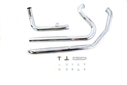 V-Twin Crossover Exhaust Header Pipes for Harley Davidson FLT 2010-2016