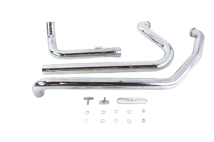 V-Twin Crossover Exhaust Header Pipes for Harley Davidson FLT 2010-2016