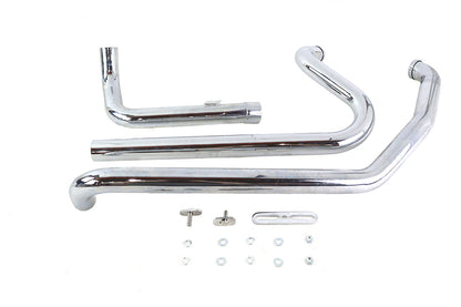V-Twin Crossover Exhaust Header Pipes for Harley Davidson FLT 2010-2016