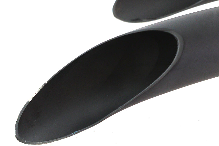 V-Twin Factory Sample Wyatt Gatling Smooth Radius Pipe Set in Black for Harley Davidson FXST (2007-2016)