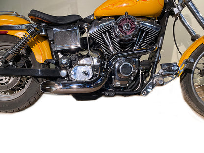 V-Twin FXD 2:1 Lake Side Pipe Exhaust Chrome Part 9095