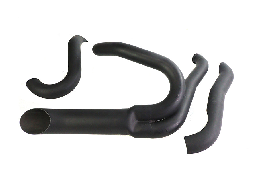 V-Twin Factory Sample Wyatt Gatling 2 into 1 Exhaust Pipe Header for Harley Davidson FXST (1986-1995)