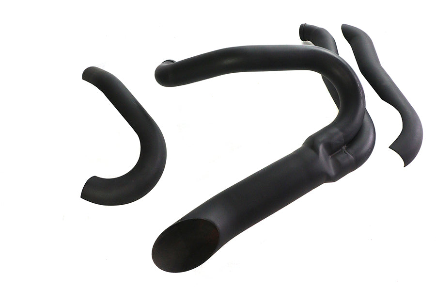 V-Twin Factory Sample Wyatt Gatling 2 into 1 Exhaust Pipe Header for Harley Davidson FXST (1986-1995)