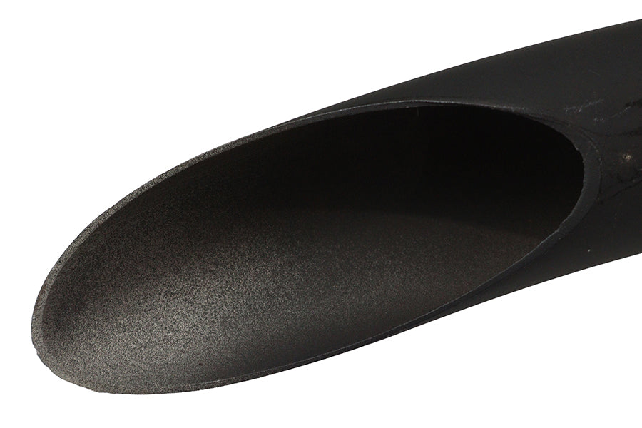 V-Twin Factory Sample Curved Radius Exhaust Header Set Black for Harley Davidson XL Models