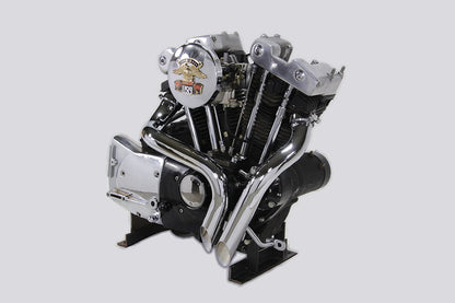 V-Twin Ironhead LAF Exhaust Header Set Chrome for Harley Davidson XL (1957-1966)