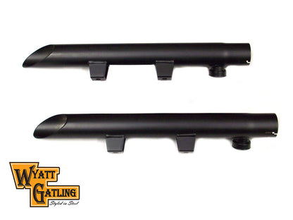 Wyatt Gatling Pipe Exhaust Extension Set for Harley Davidson XLH (2004-2013)