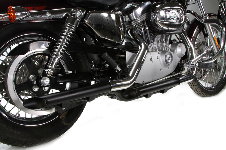 Wyatt Gatling Pipe Exhaust Extension Set for Harley Davidson XLH (2004-2013)