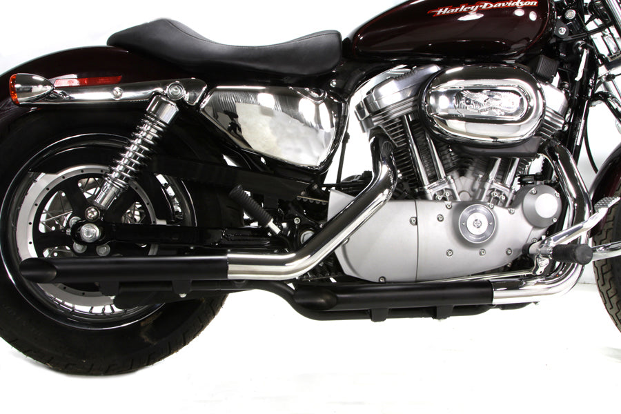 Wyatt Gatling Pipe Exhaust Extension Set for Harley Davidson XLH (2004-2013)