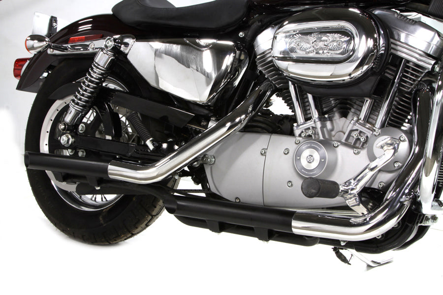 Wyatt Gatling Pipe Exhaust Extension Set for Harley Davidson XLH (2004-2013)