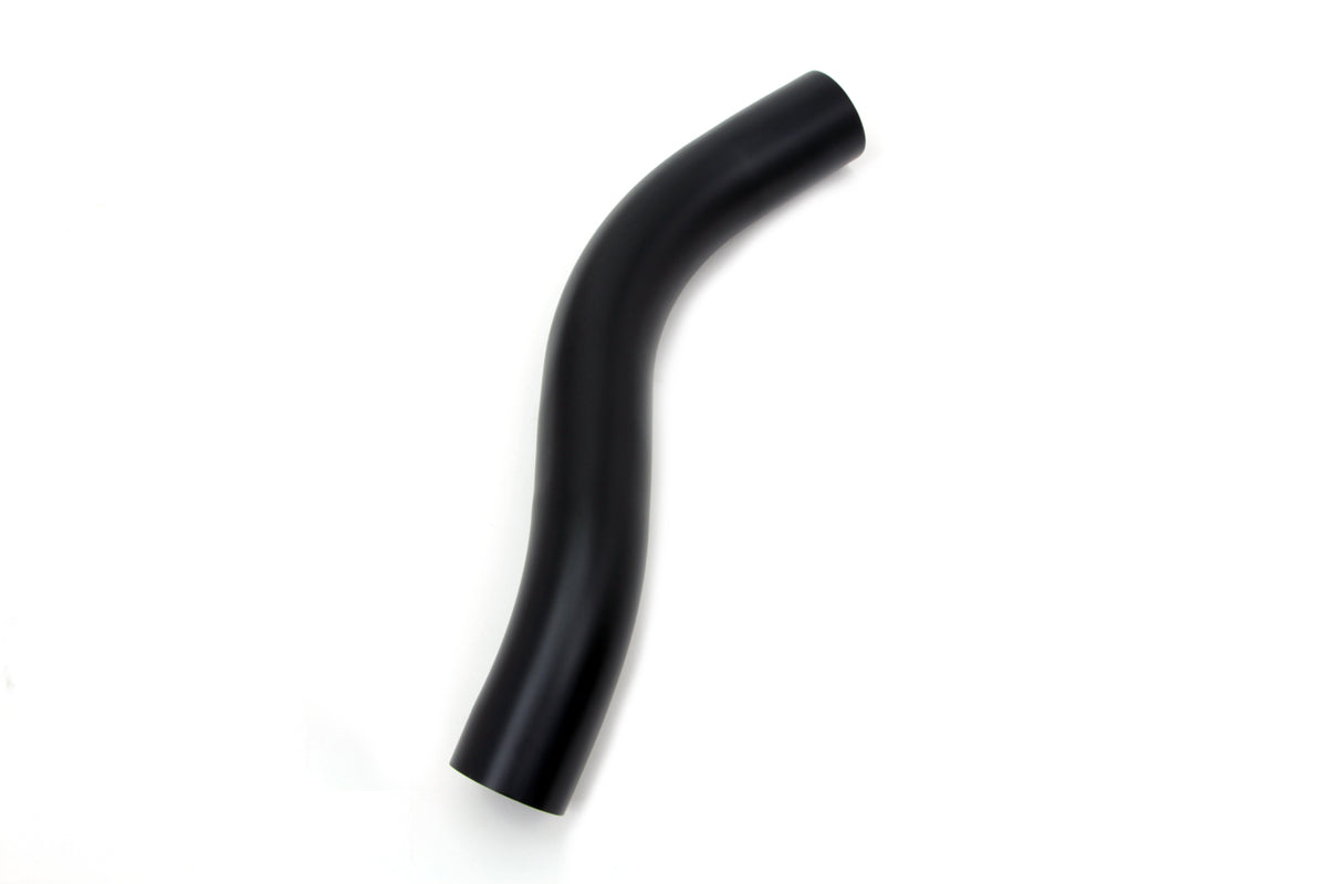 Wyatt Gatling Replica Rear Black Exhaust Header Pipe for Harley Davidson EL and FL Models